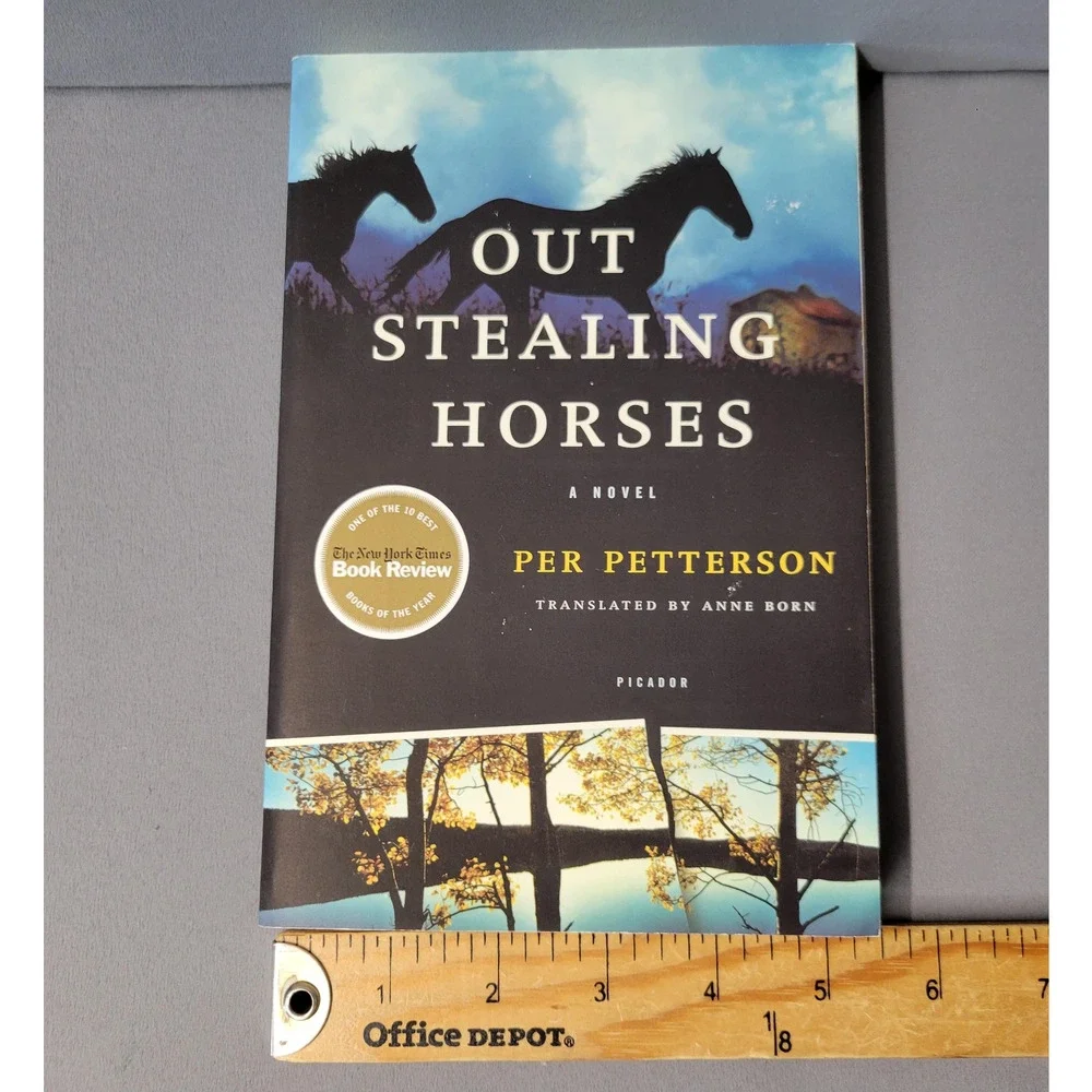 Out Stealing Horses Per Petterson Anne Born Contemporary Novel Paperback Picador